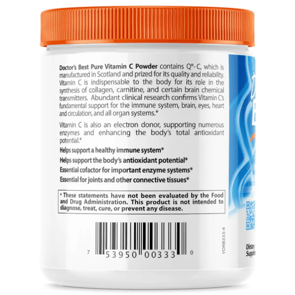 Doctor's Best Vitamin C with Q-C 250g - Image 2