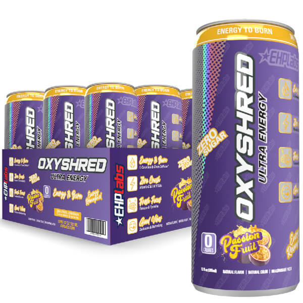 EHPLabs OxyShred Ultra Energy 355ml x12 - Image 2