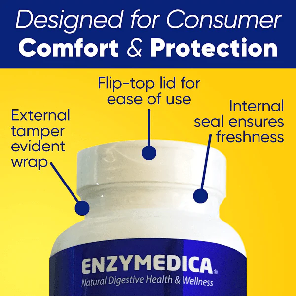 Enzymedica GlutenEase 120 Caps - Image 3