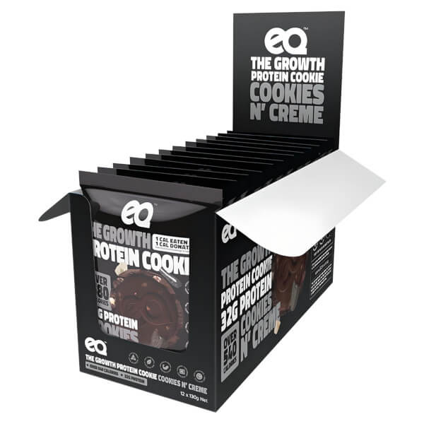 EQ Growth Protein Cookies 130g x12 - Image 2