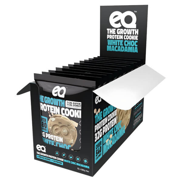 EQ Growth Protein Cookies 130g x12 - Image 3