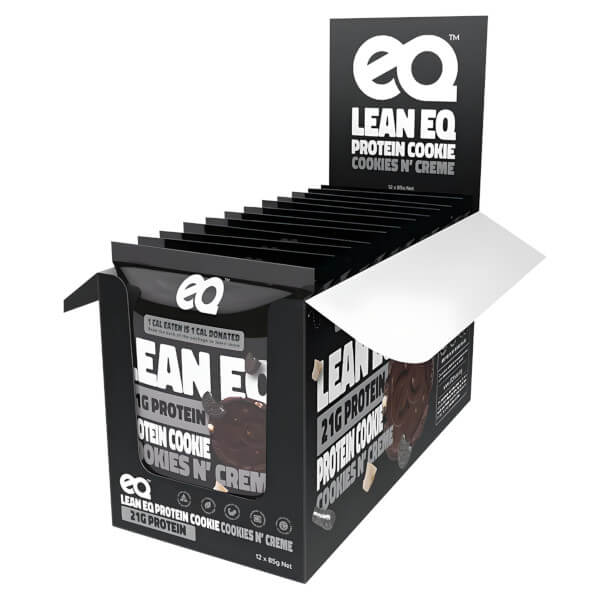 EQ Lean Protein Cookies 85g x12 - Image 2