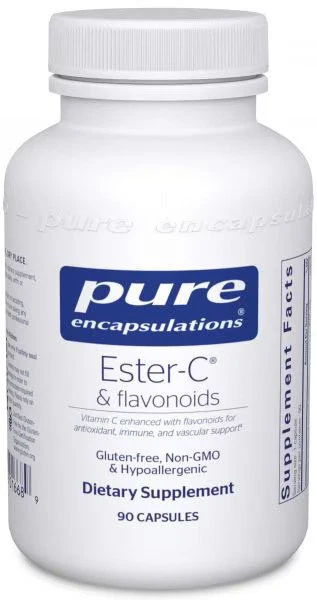 Pure Encapsulations Ester-C° & flavonoids