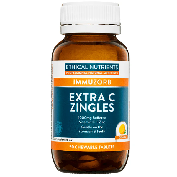 Ethical Nutrients Immuzorb Extra C Zingles 50 Chewables - Image 2