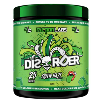 Faction Labs Disorder Pre Workout - 25 Serves for Ultimate Energy Boost - Image 4