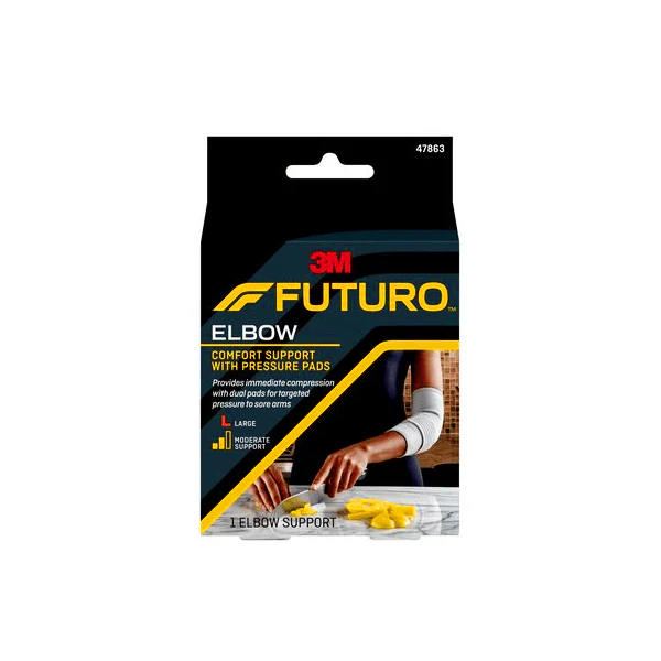 Futuro Comfort Elbow Support with Pressure Pads - Image 3