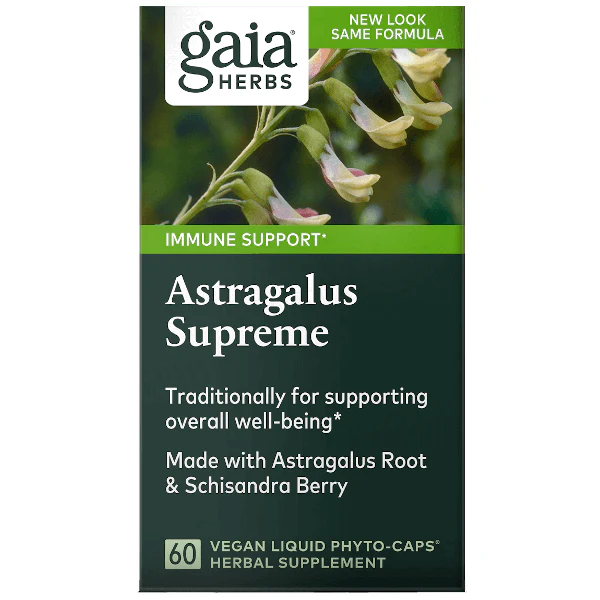 Gaia Herbs Astragalus Supreme 60 Caps - Image 2