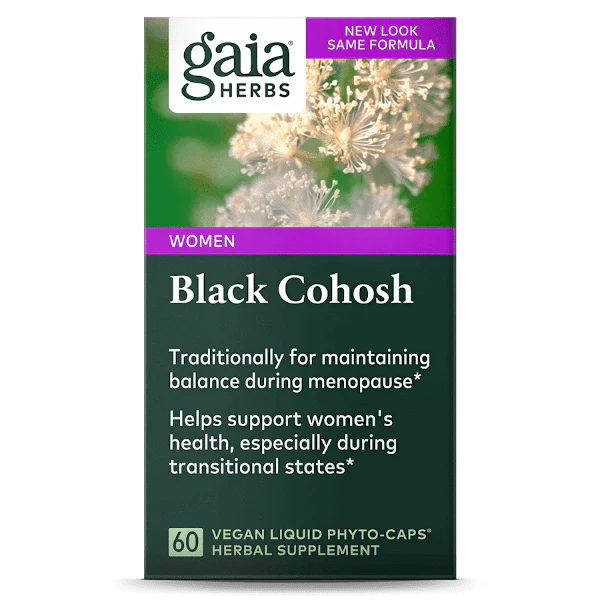 Gaia Herbs Black Cohosh 60 Caps - Image 2