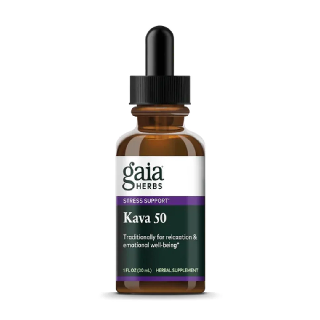 Gaia Herbs Kava 50 Relaxes