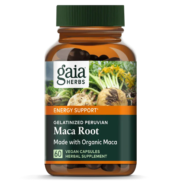 Gaia Herbs Maca Root 60 Caps
