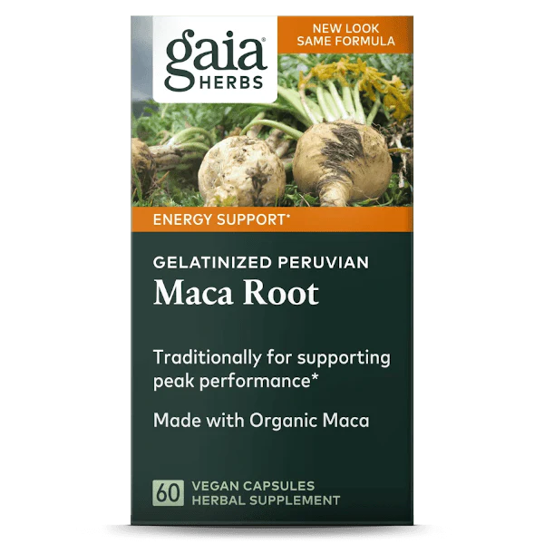 Gaia Herbs Maca Root 60 Caps - Image 2