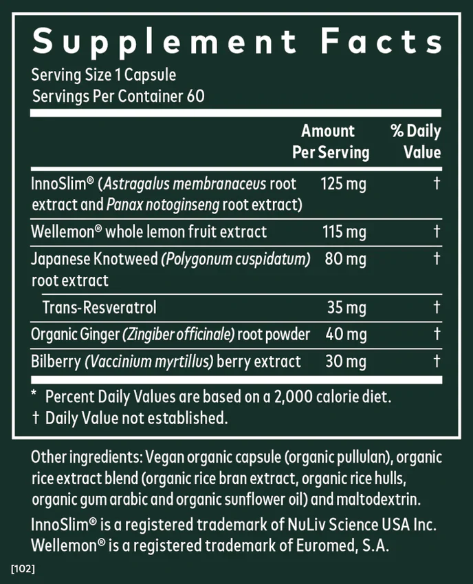 Gaia Herbs Metabolic Activator 60 Capsules Caffeine Free Energy Support - Image 2