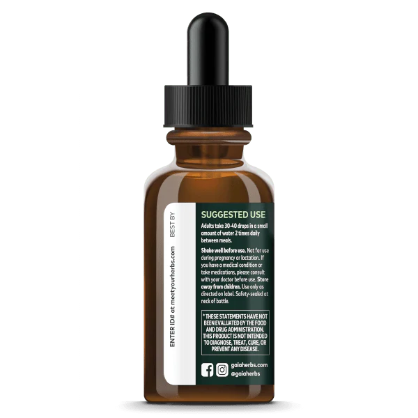 Gaia Herbs Olive Leaf 30ml - Image 3
