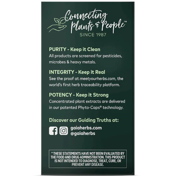 Gaia Herbs Prostate Health 60 Caps - Image 3