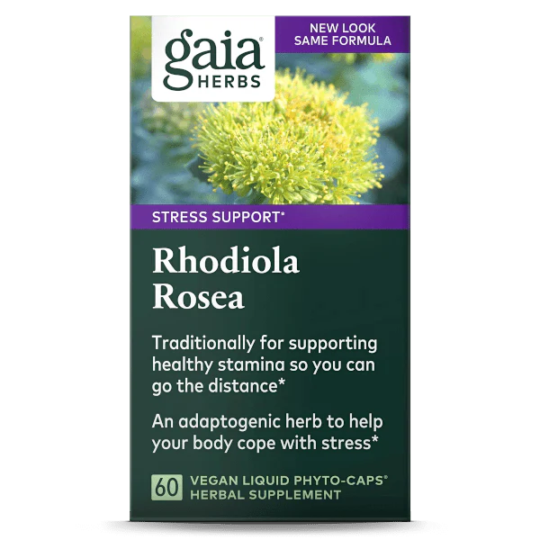 Gaia Herbs Rhodiola Rosea 60 Caps - Image 2
