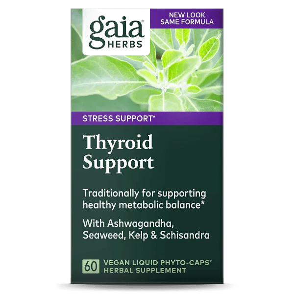 Gaia Herbs Thyroid Support 60 Caps - Image 2