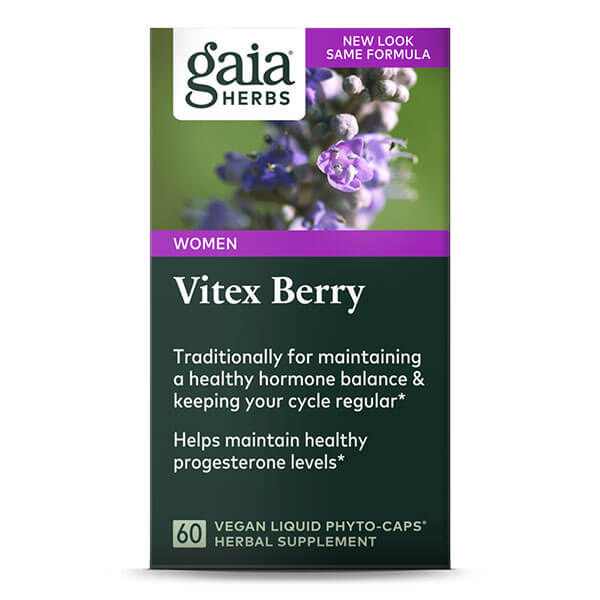 Gaia Herbs Vitex Berry 60 Caps - Image 2