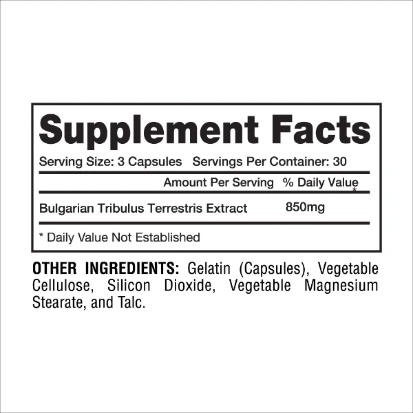Gaspari Nutrition Tribulus 90 Caps - Image 4