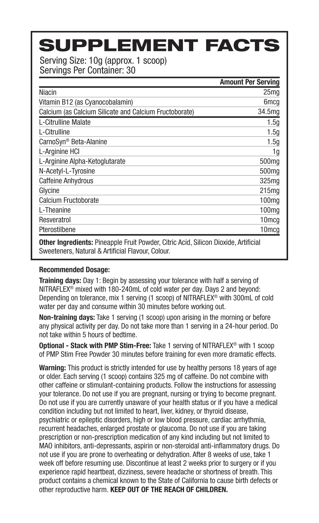 GAT Sport Nitraflex Pre-Workout - Image 8