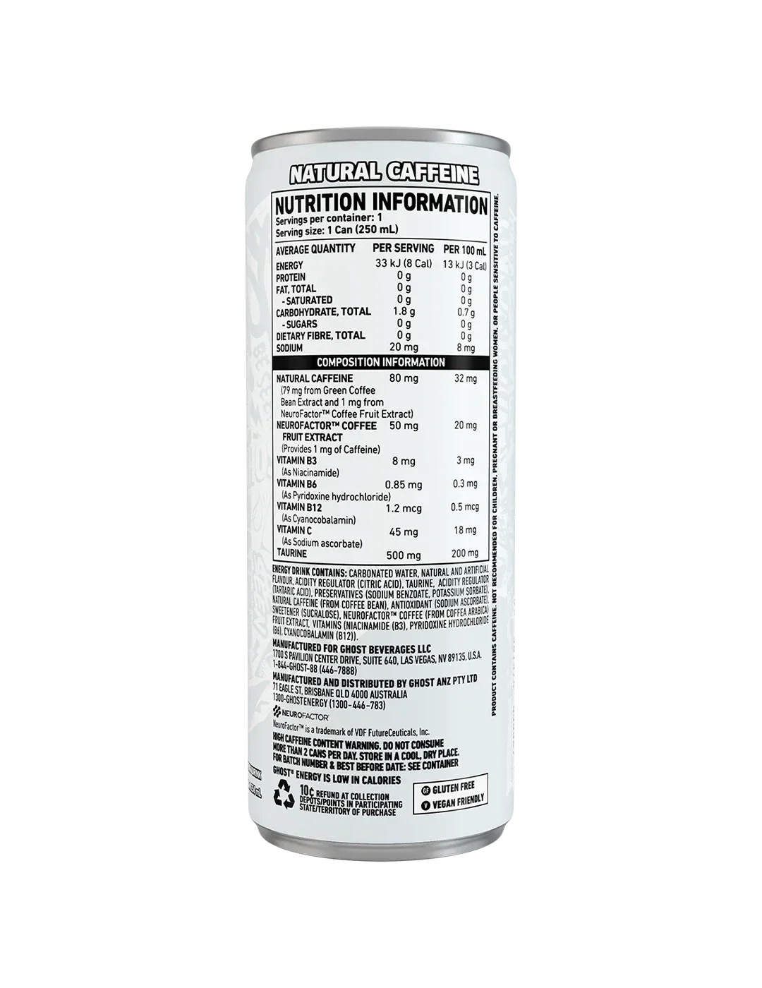 Ghost Energy Drink 250ml - Image 16