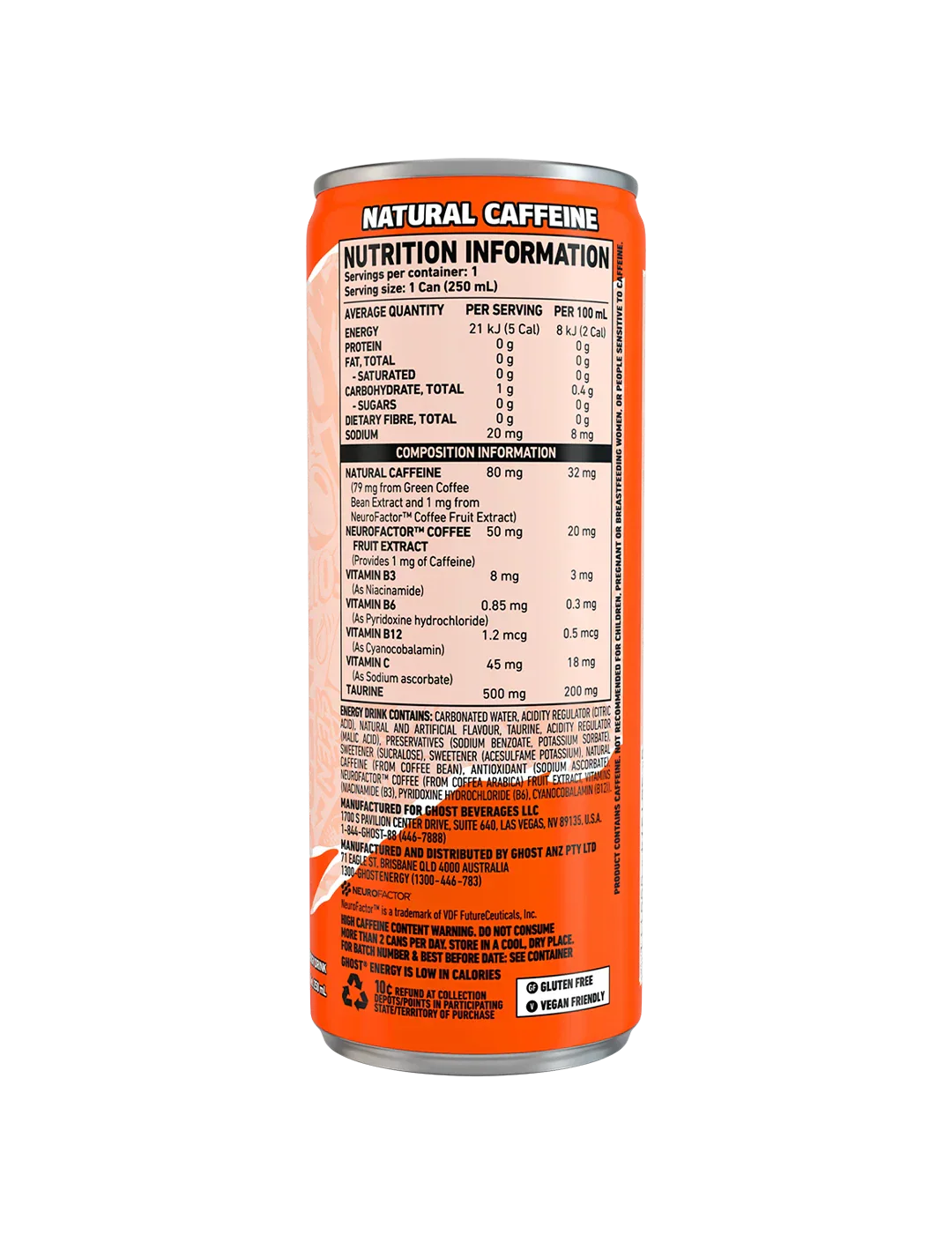 Ghost Energy Drink 250ml - Image 4