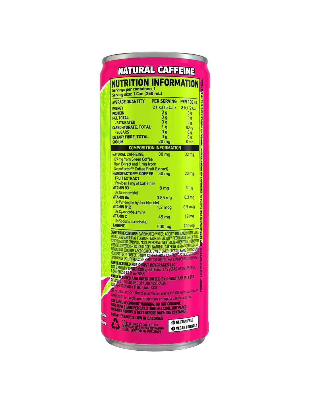 Ghost Energy Drink 250ml - Image 9