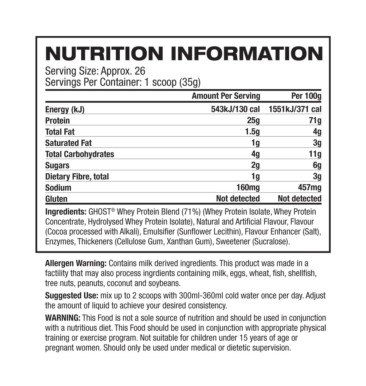 Ghost Whey 2lb - Image 6