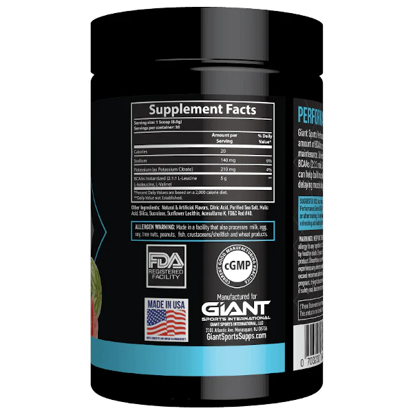 Giant Sports Performance BCAA 30 Serves - Image 4