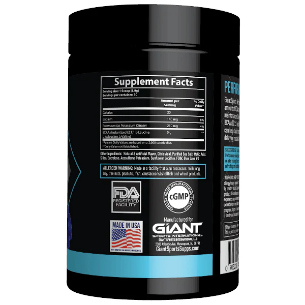Giant Sports Performance BCAA 30 Serves - Image 6
