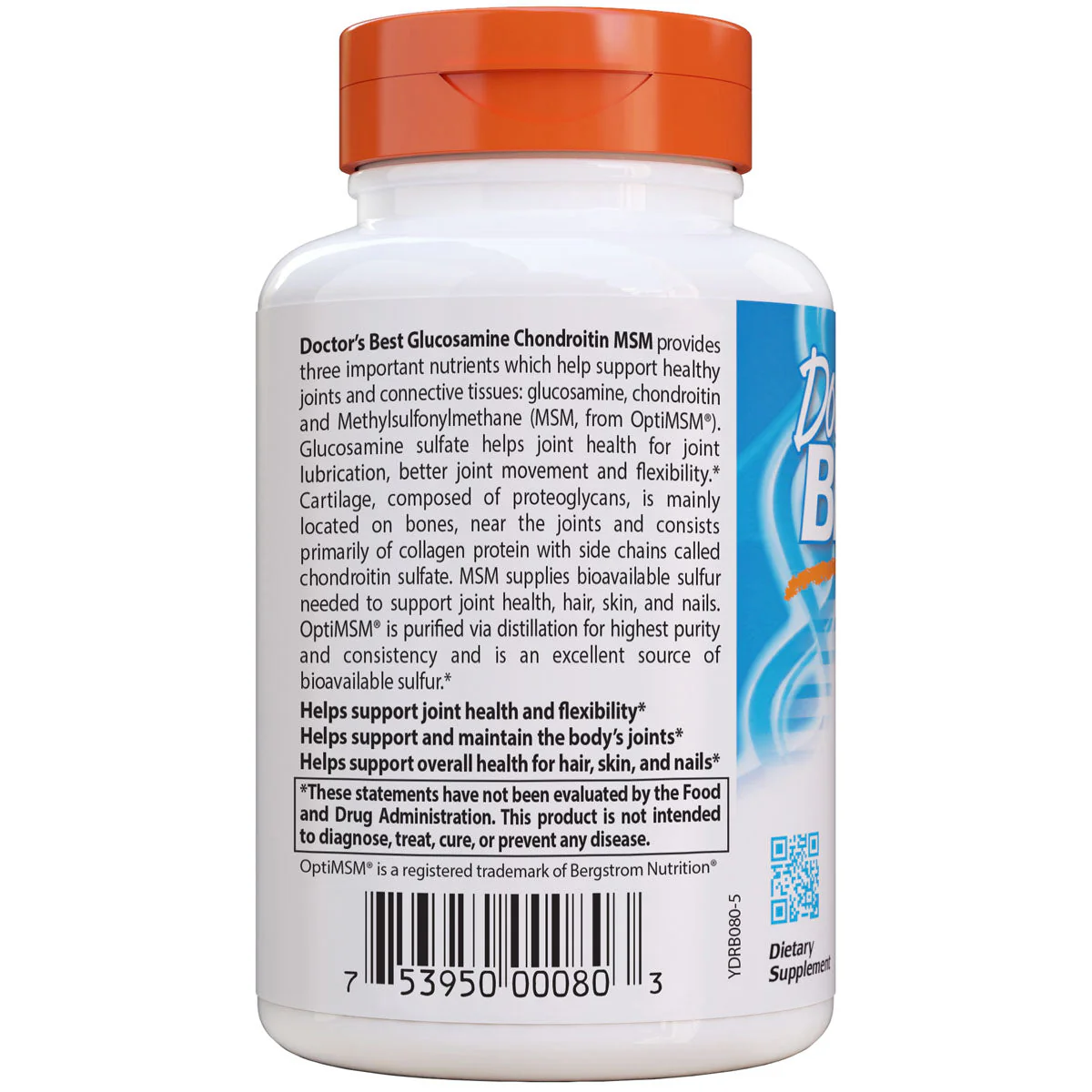 Doctors Best Glucosamine Chondroitin MSM - Image 2