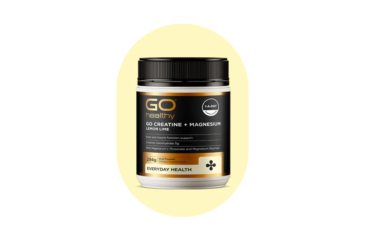 GO Healthy GO Creatine + Magnesium 294g - Lemon Lime - Image 2