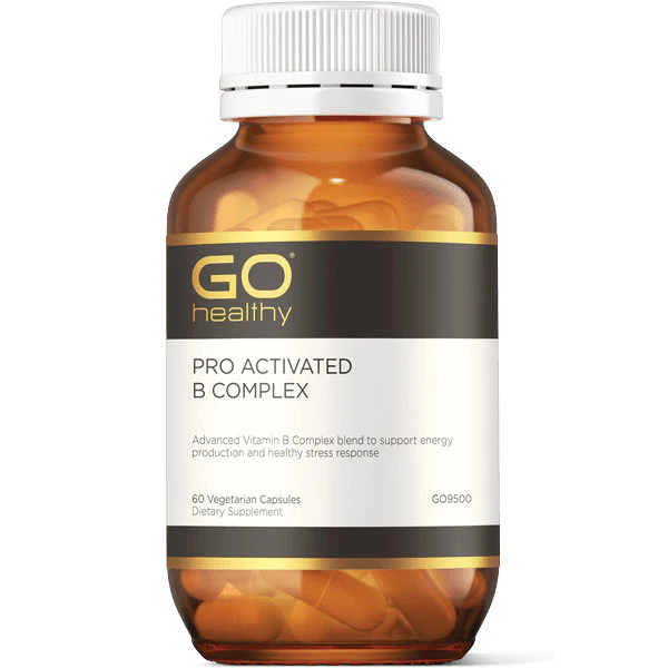 Go Healthy Pro Activated B Complex 60 Caps