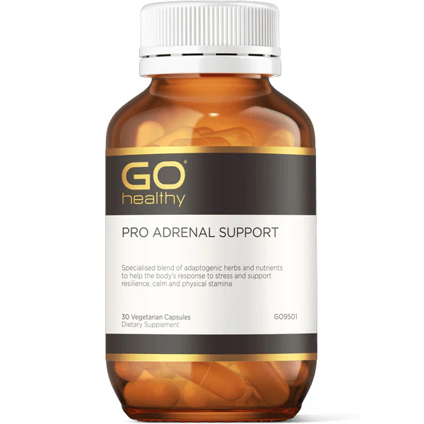 Go Healthy Pro Adrenal Support 30 Caps