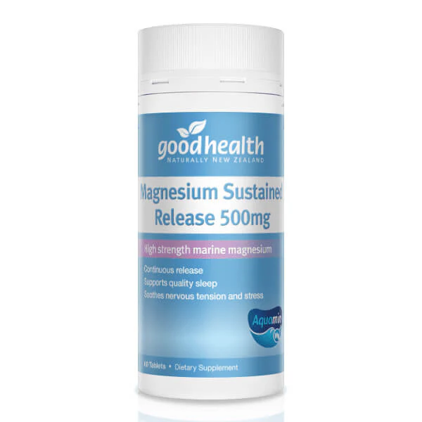 Good Health Magnesium Sustained Release 60 Tabs
