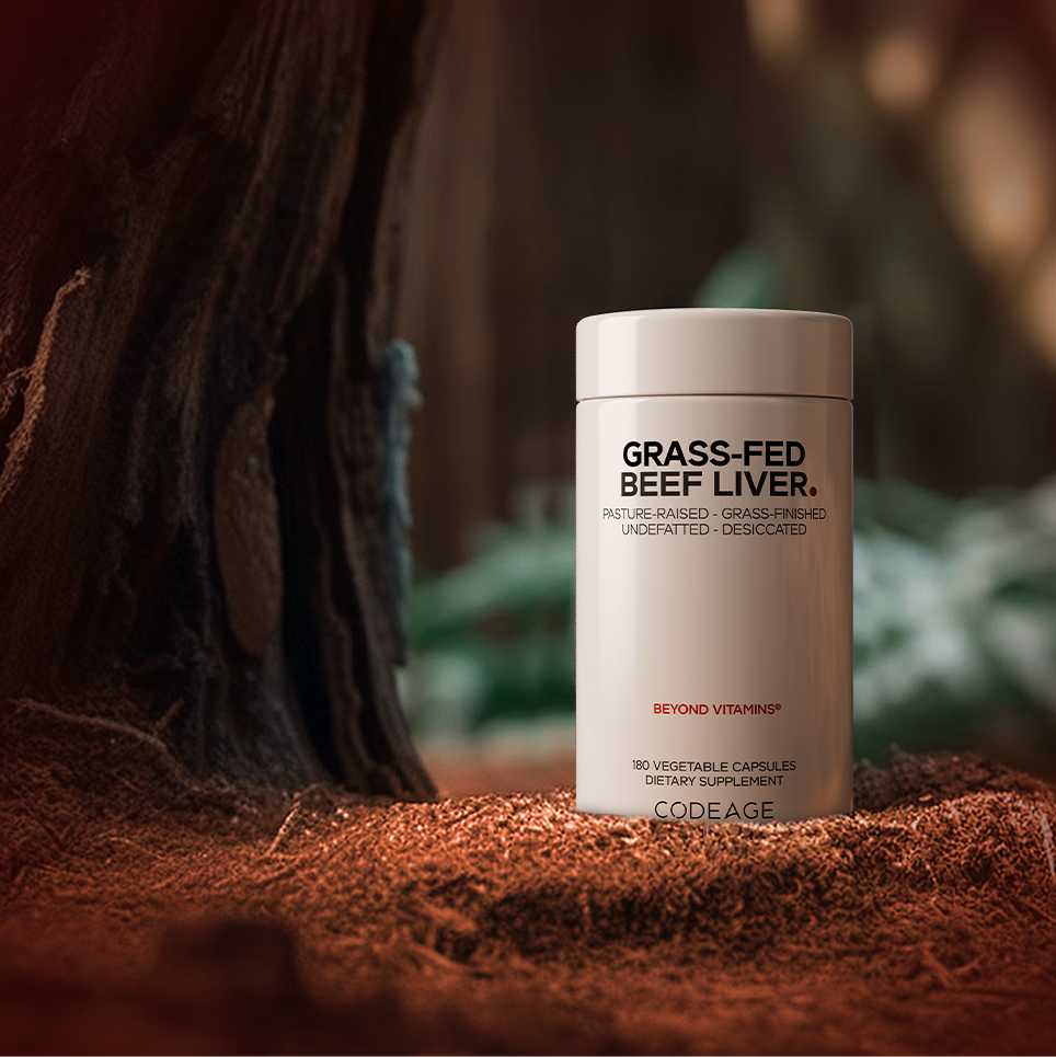 Codeage Grass Fed Beef Liver - Image 3