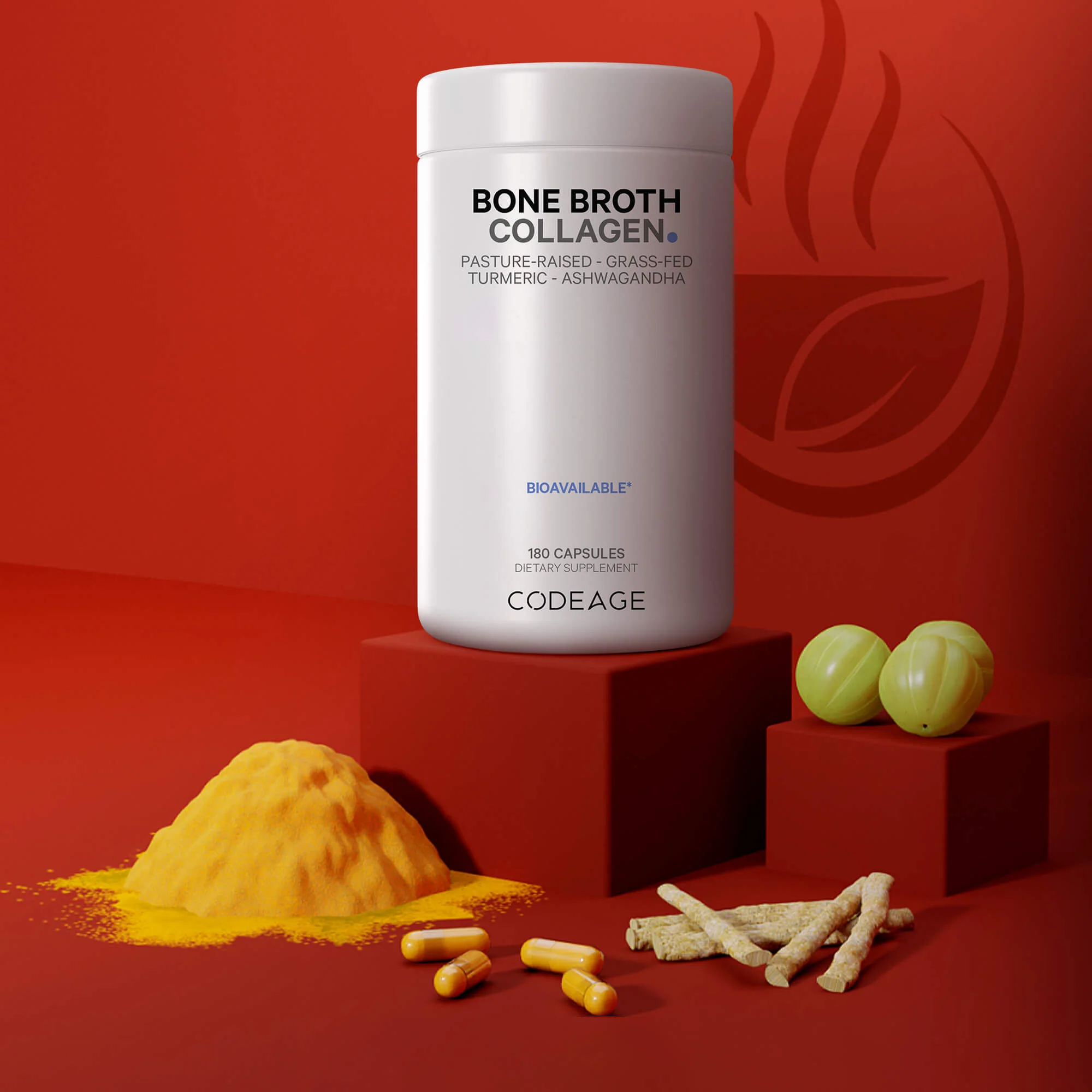 Codeage Grass Fed Organic Bone Broth Collagen - Image 3