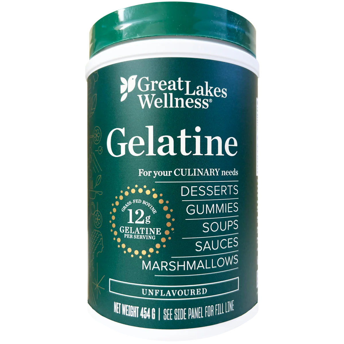 Great Lakes Wellness Beef Gelatine 454g