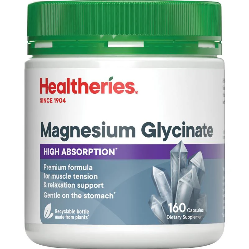 Healtheries Magnesium Glycinate 160 Capsules