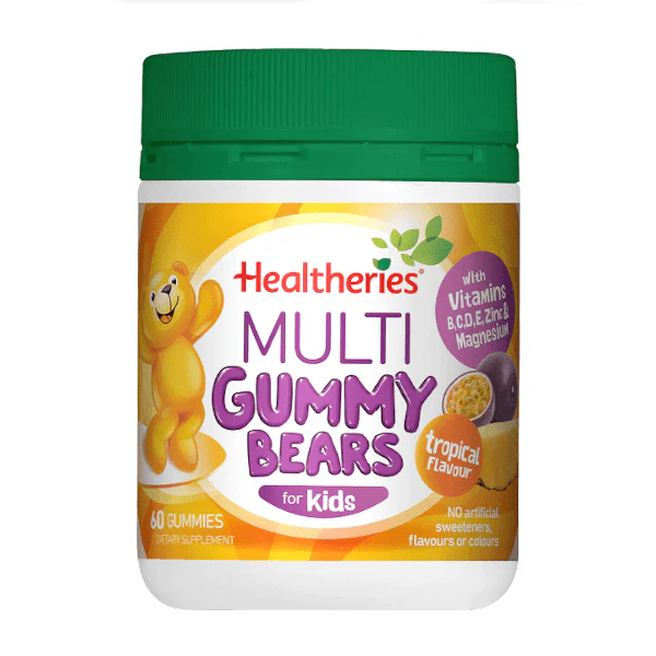 Healtheries Multi Gummy Bears for Kids 60 Gummies - Image 2