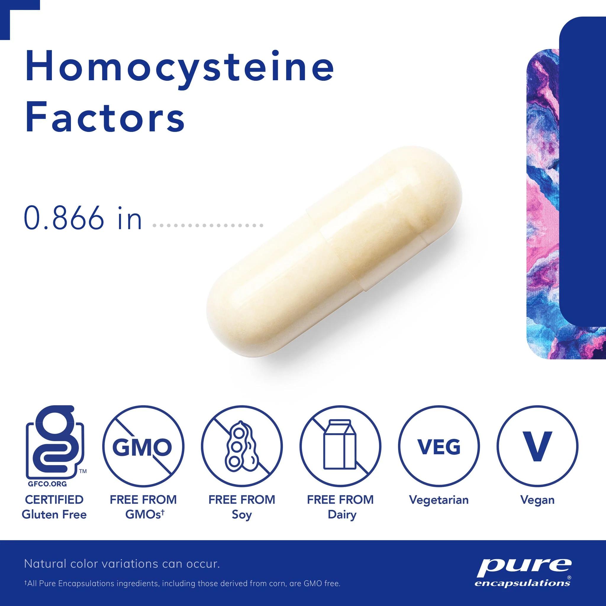Pure Encapsulations Homocysteine Factors - Image 2