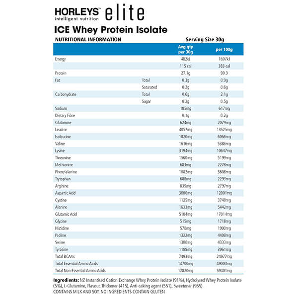 Horleys Elite ICE 2.5kg - Image 4