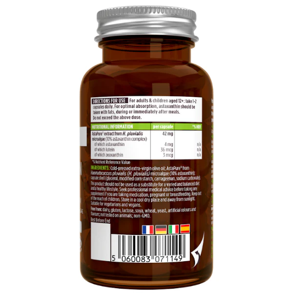 Igennus Pure & Essential Astaxanthin 90 Caps - Image 2