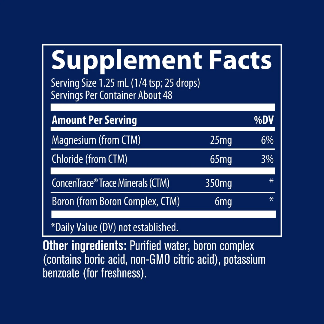 Trace Minerals Ionic Boron - Image 2