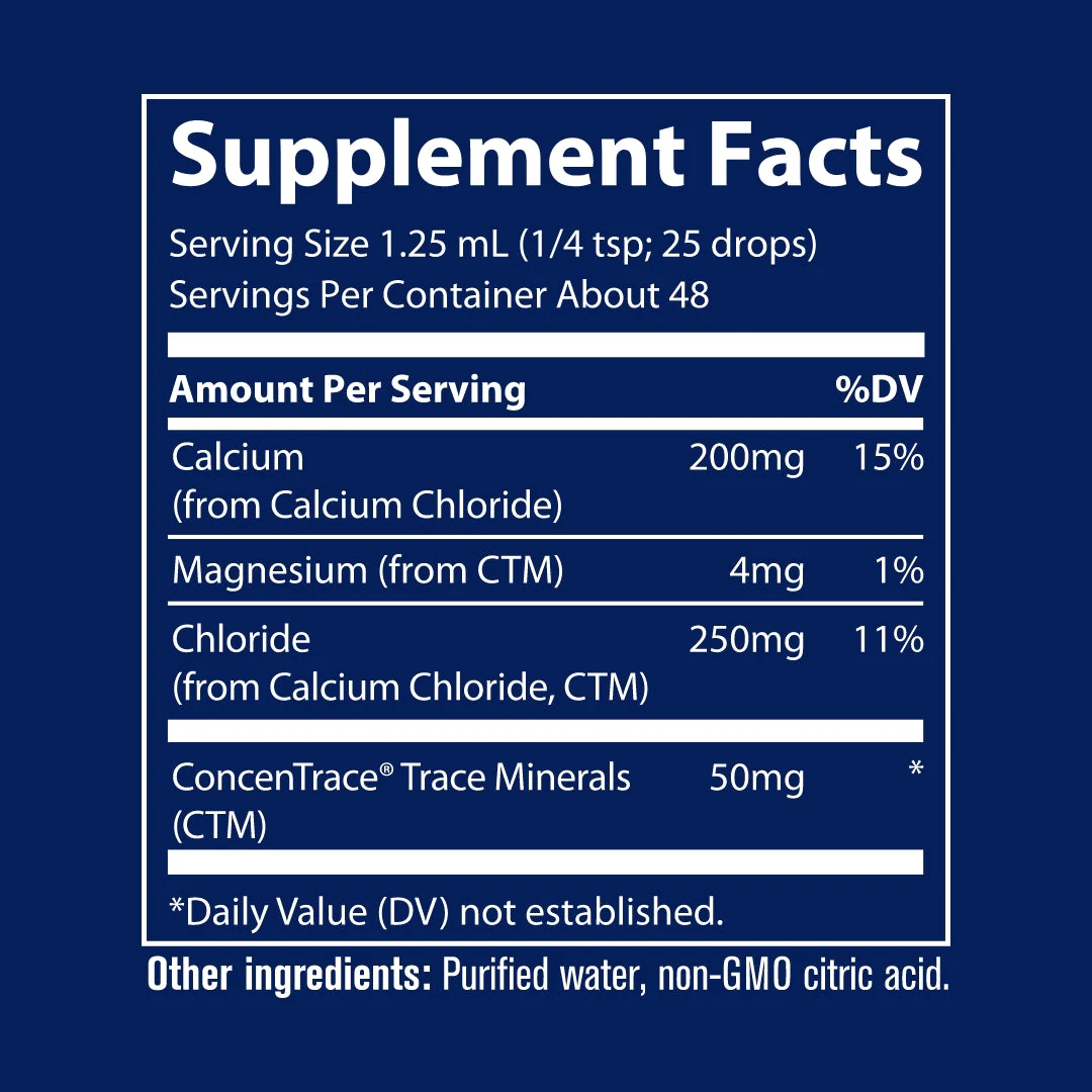 Trace Minerals Ionic Calcium - Image 2