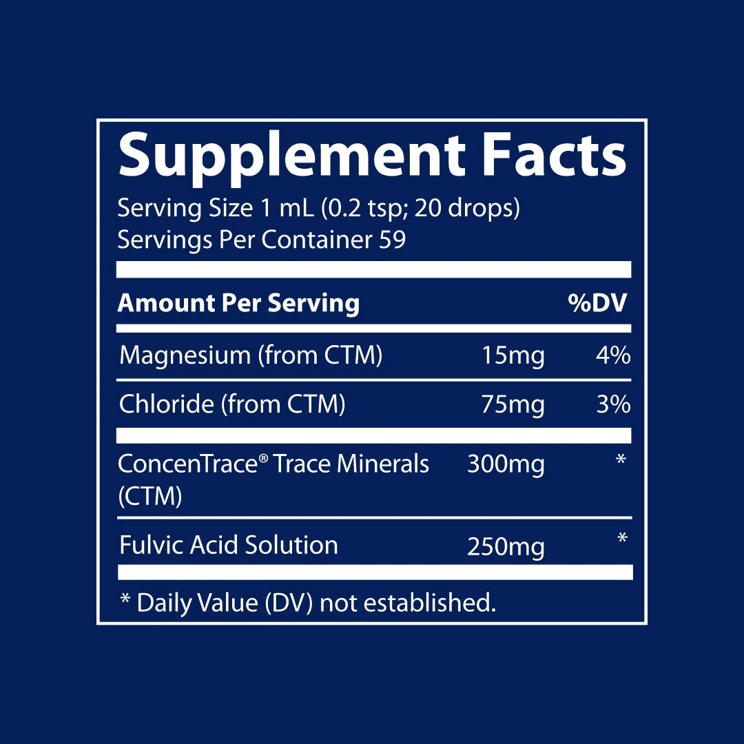 Trace Minerals Ionic Fulvic Acid - Image 2