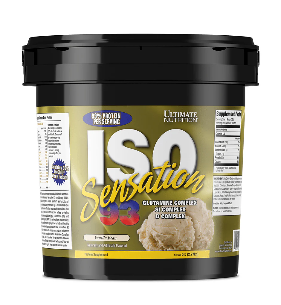 Ultimate Nutrition ISO SENSATION® 93 5lb - Image 13