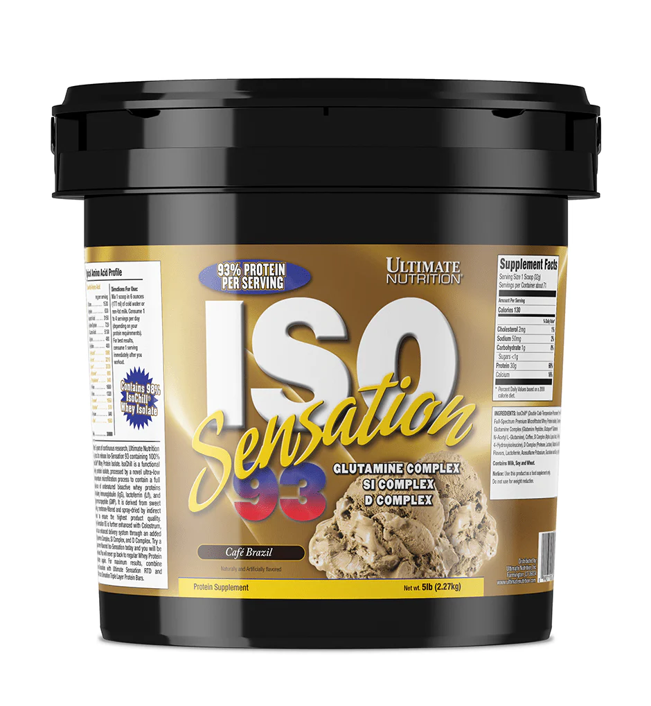 Ultimate Nutrition ISO SENSATION® 93 5lb - Image 3