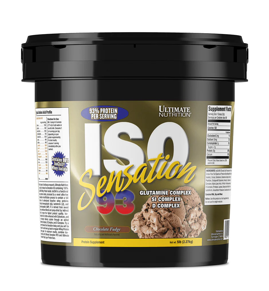 Ultimate Nutrition ISO SENSATION® 93 5lb - Image 5