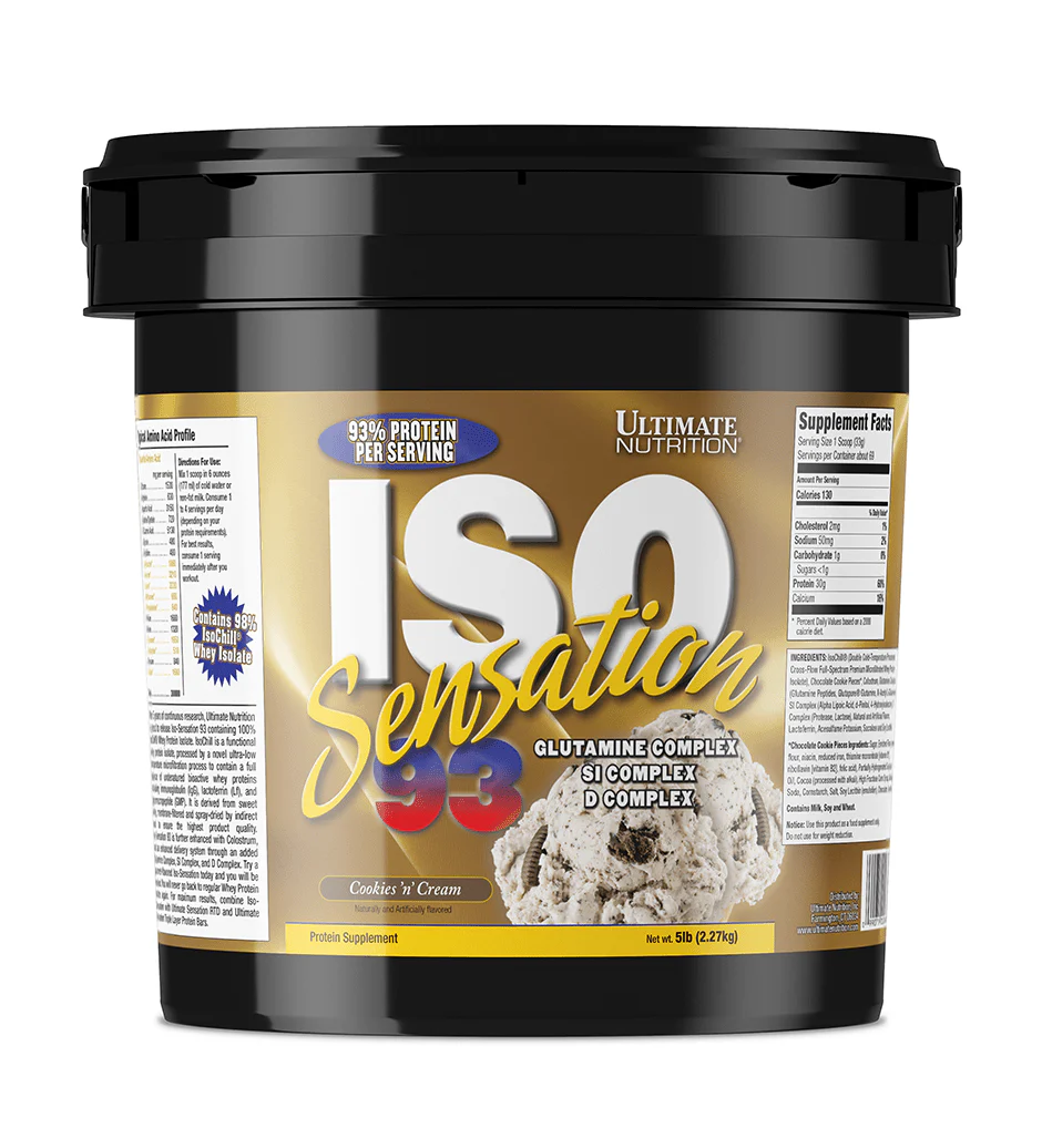 Ultimate Nutrition ISO SENSATION® 93 5lb - Image 7