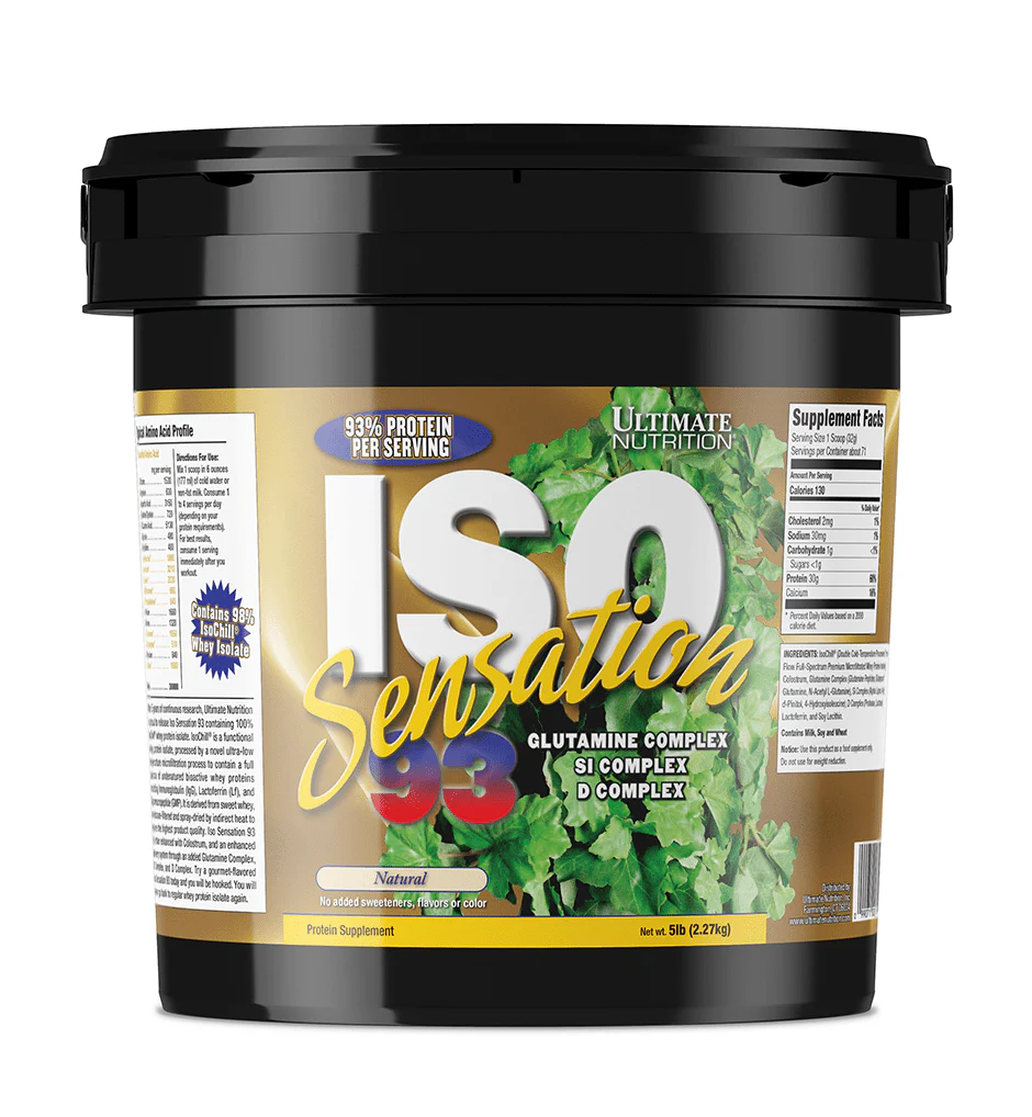 Ultimate Nutrition ISO SENSATION® 93 5lb - Image 9